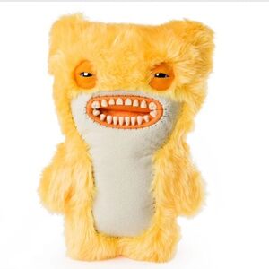 FUGGLER 12 INCH FUNNY UGLY MONSTER PLUSH | YELLOW AWKWARD BEAR
